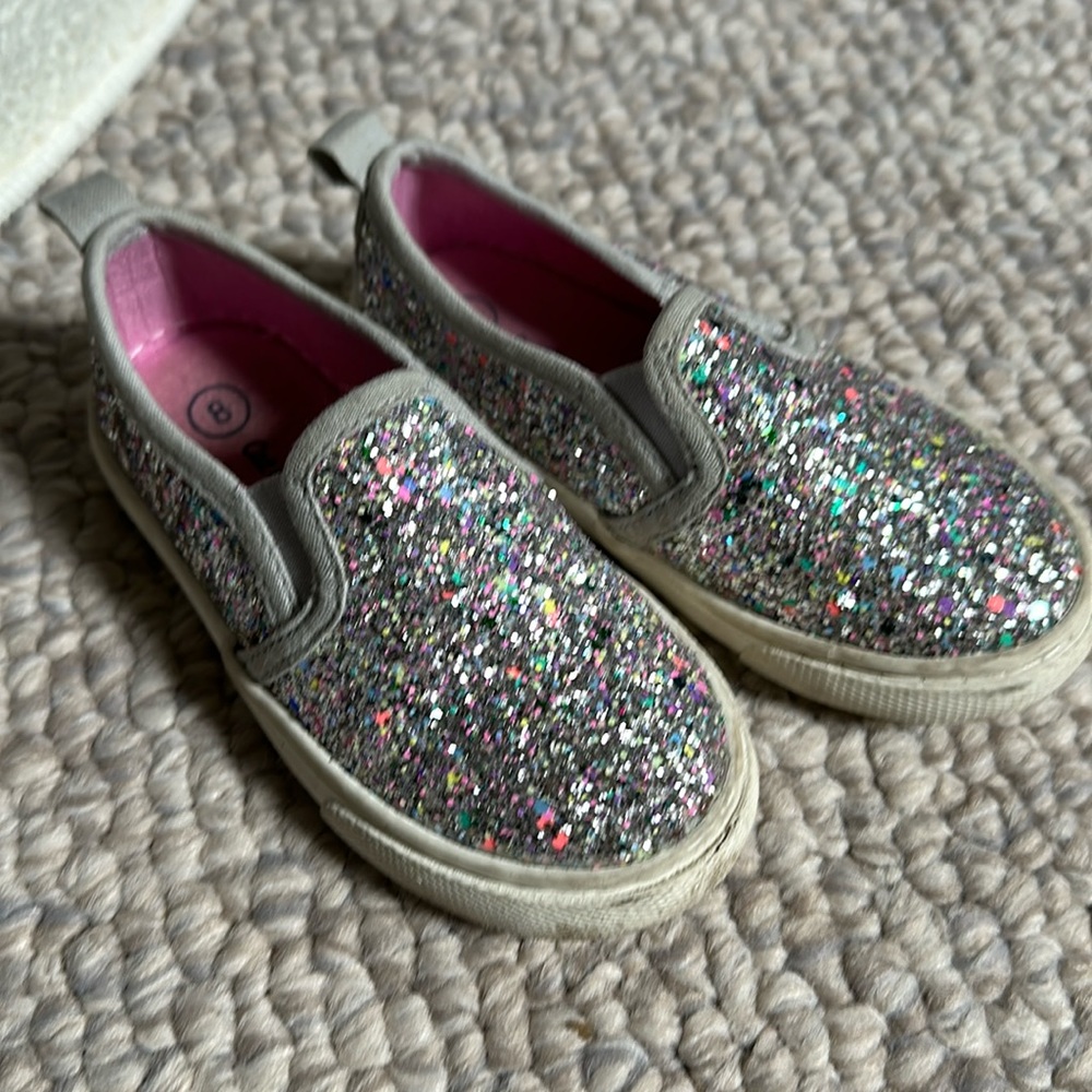 Cat & Jack Sparkle Shoes - Toddler 8